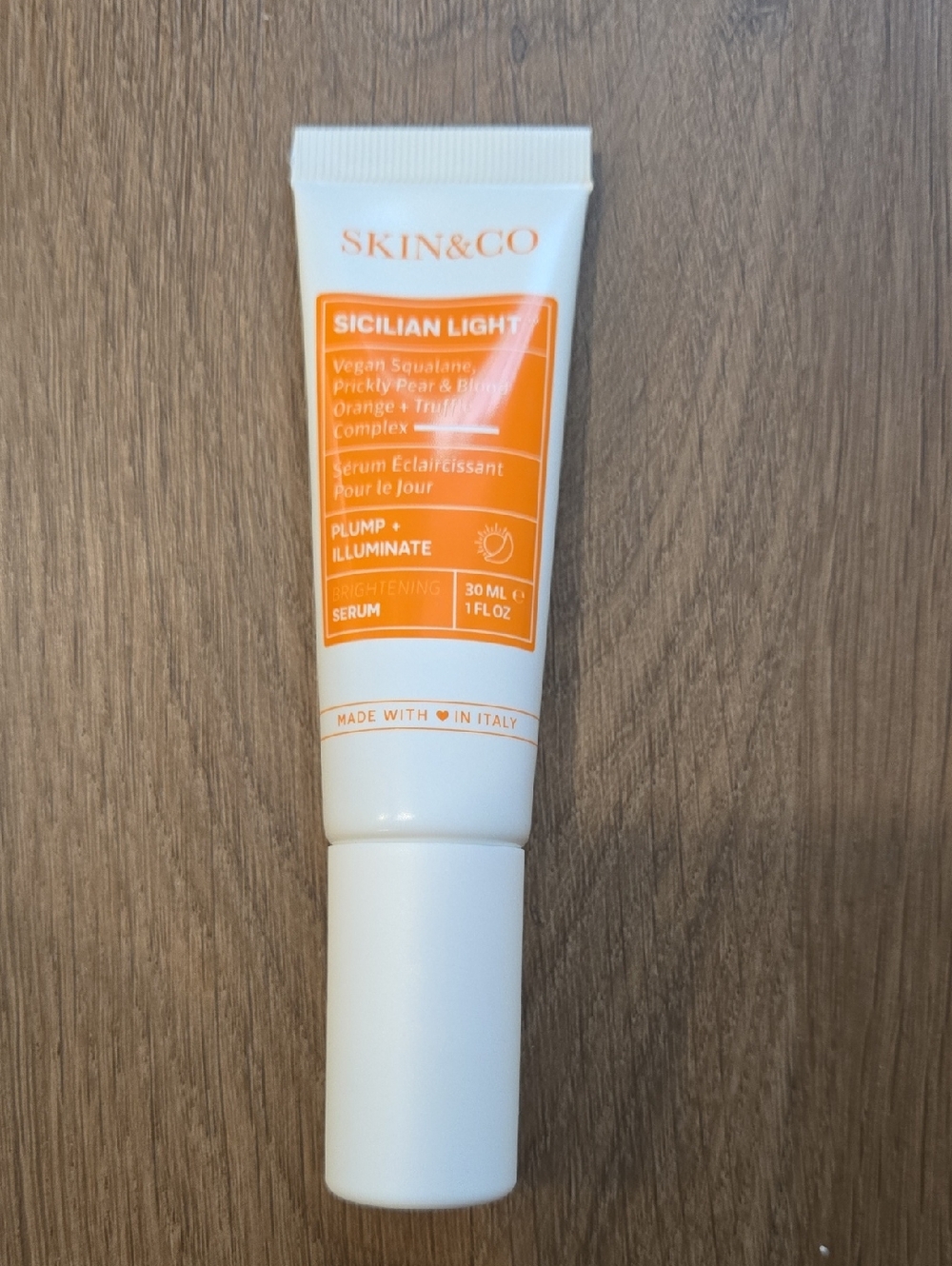 SKIN&CO Sicilian Light Brightening Serum 30ml Vitamin C Squalane NEW - Picture 4 of 6